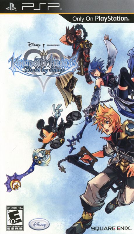 PSP Kingdom Hearts Birth by Sleep Edition box art for PSP
